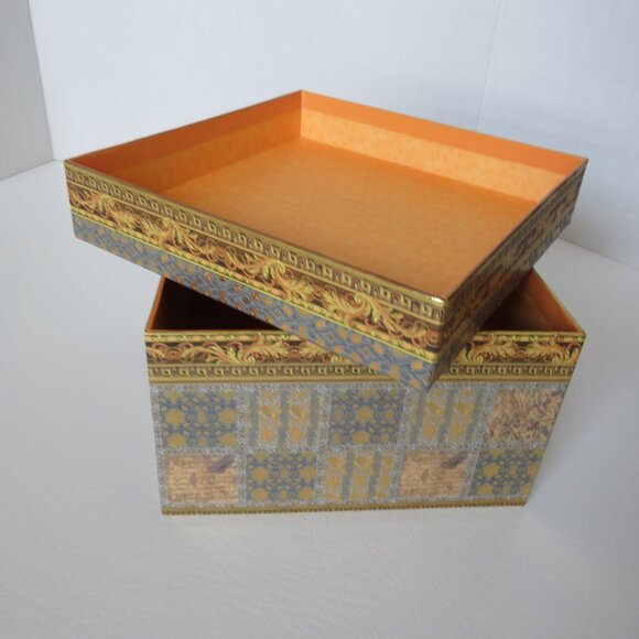 Vintage Punch Studio Renaissance Angel Playing Lute Keepsake Storage Gift Box - Picture 3 of 12